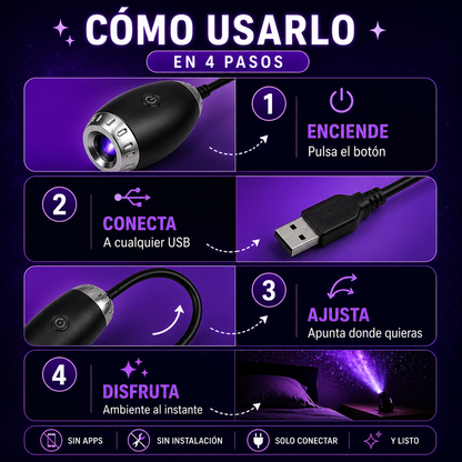 Proyector De Galaxia En Tu Habitacion